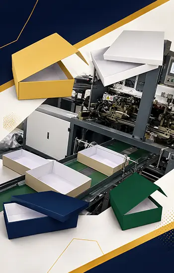Caixas Personalizadas com Produção Automatizada